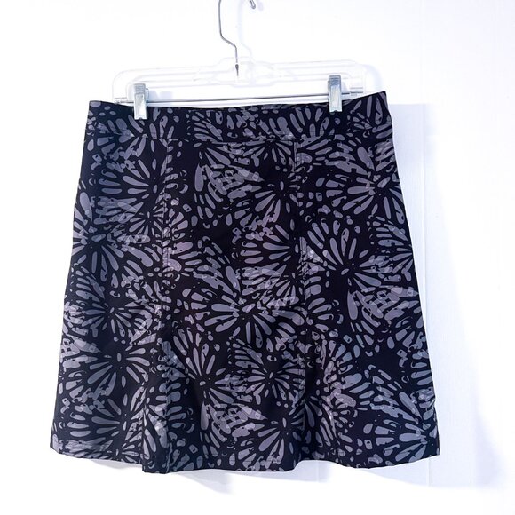 NEW RipSkirt Hawaii Length 2 Large Shibori Butterfly Charcoal Medium NWT - Picture 6 of 10